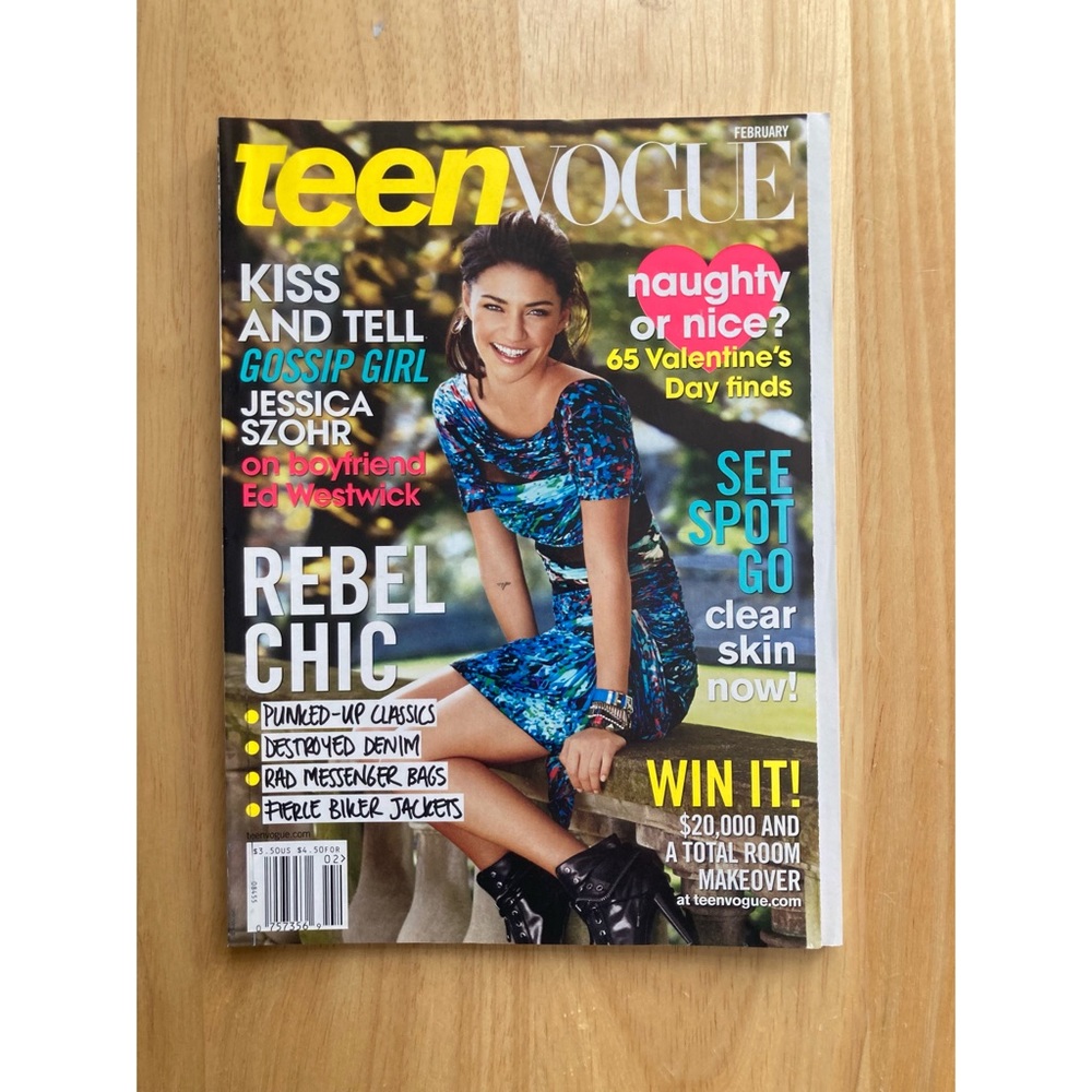 Teen Vogue Magazine February 2010 Jessica Szohr